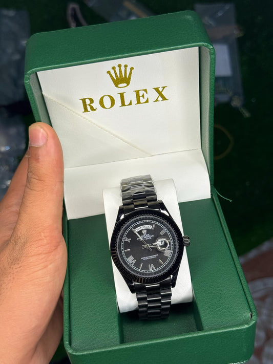 rolex noir